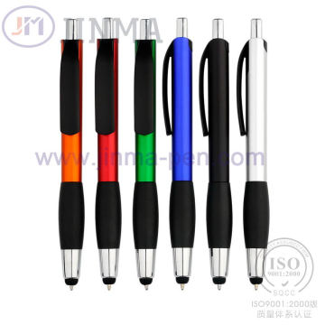 The Promotion Gifts Plastic Ball Pen Jm-6019 with One Stylus Touch